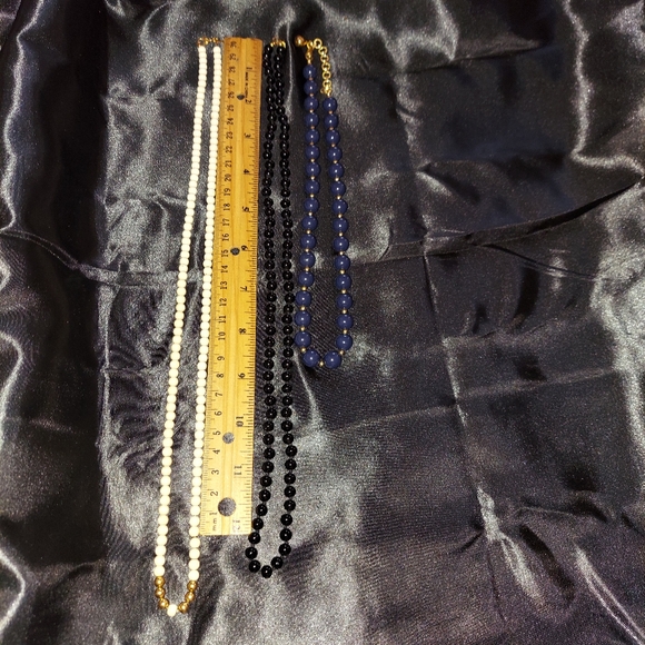 Vintage Monet Bead Necklaces with Monet tag & Monet clasp. - Picture 4 of 8